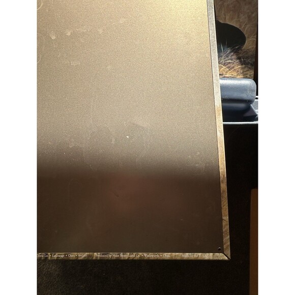 Lynn Kaatz FEATHERS AND FUR Retriever Vintage Metal Tin Sign Cabin Wadsworth OH - Picture 4 of 5